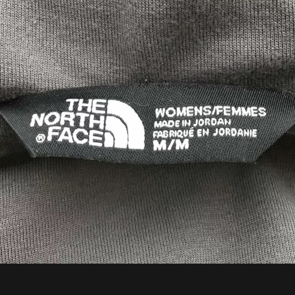 The North Face Extra Fuzzy Quarter Snap Pullover Gray Hooded Jacket - Picture 10 of 15